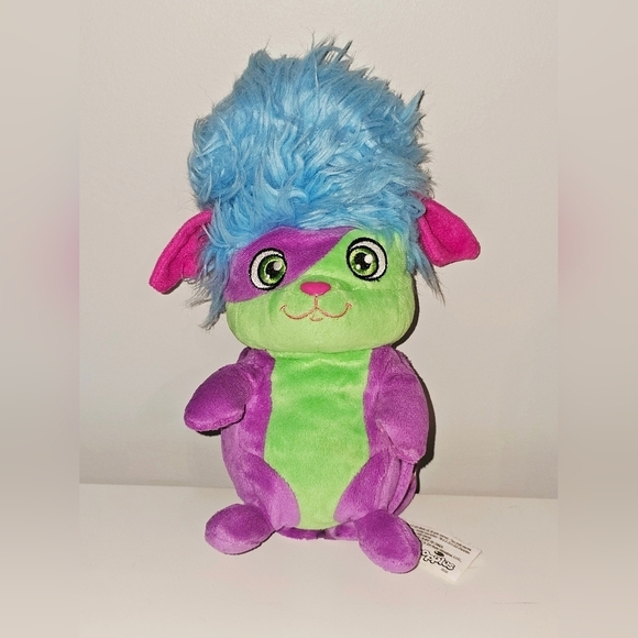 popples Other - Popples Plush Yikes 9'' Netflix Doll Blue Purple Green Toy Spin Master Stuffed